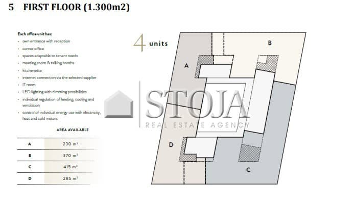 moderna stavba, Pisarne Slovenija, eksluzivna poslovna stavba, energetsko učinkovita, DGNB certifikat, btc pisarne, luksuzne pisarne — photo 12 of 12