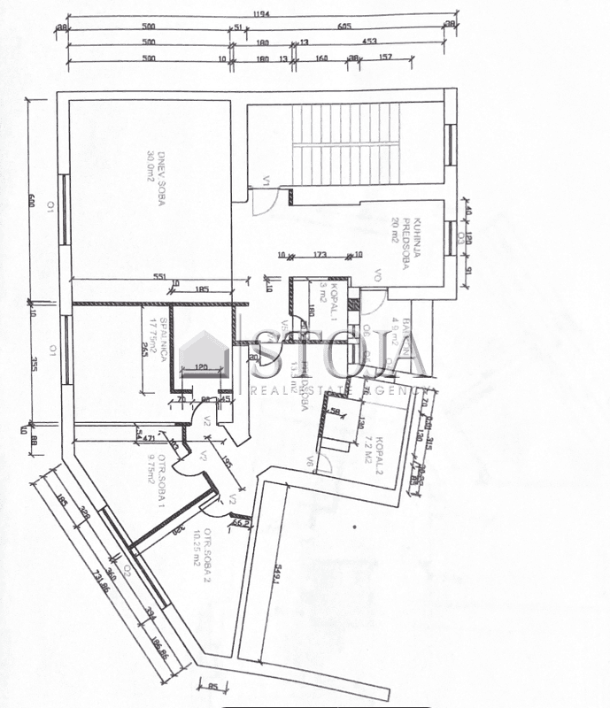 Prodaja, Stanovanje, 4-sobno, Ljubljana mesto, Center, Center, 115.3 m2 — photo 12 of 12